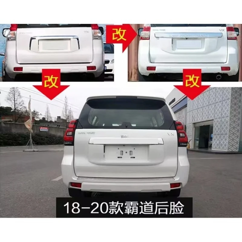 Фото Заводской комплект для рестайлинга Land Cruiser Prado 2010-2017 в версию 2018-2021 FJ150 GRJ150 2021: передний бампер и обвес LC150. В наличии. №1