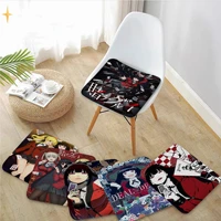 kakegurui anime modern minimalist style plush cushion home back cushion soft comfortable 50x50cm stool seat mat