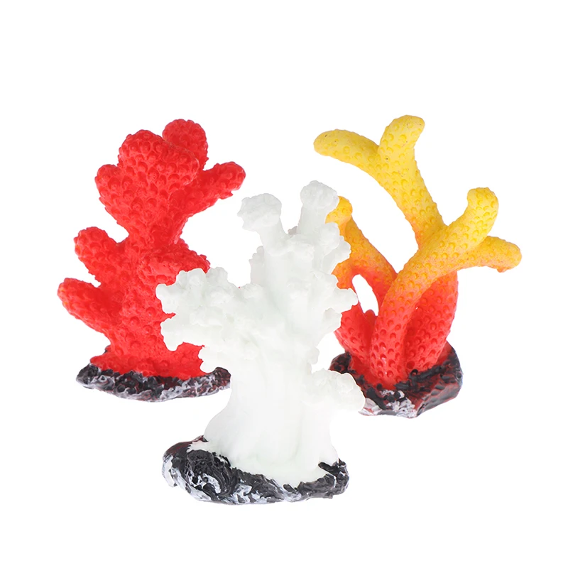 

1PC Mini Fashion DIY Art Craft Fish Tank Decoration Artificial Coral Cute Small Ornaments Gifts Aquarium Decor