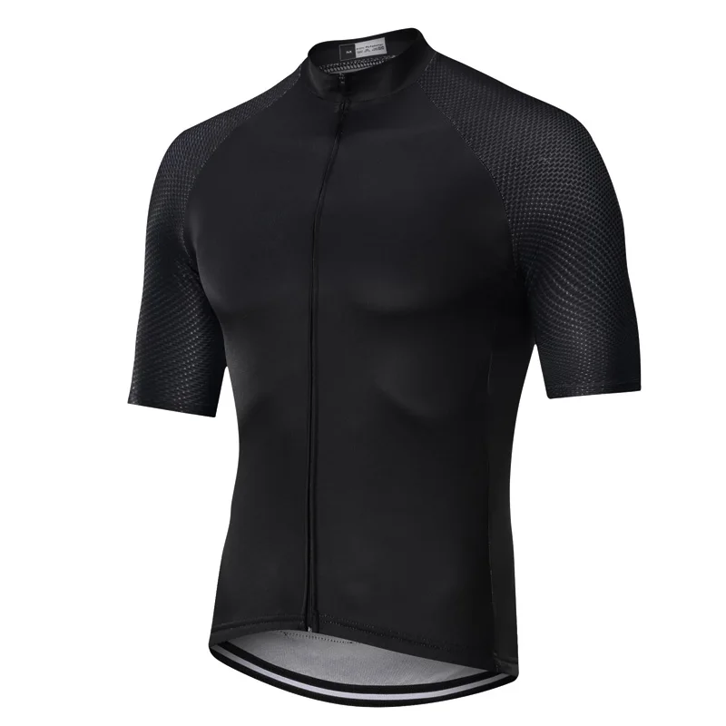 2022 Ropa ciclismo Pro team short sleeve Jersey Summer green road bike riding clothing Breathable Team Black cycling Jersey