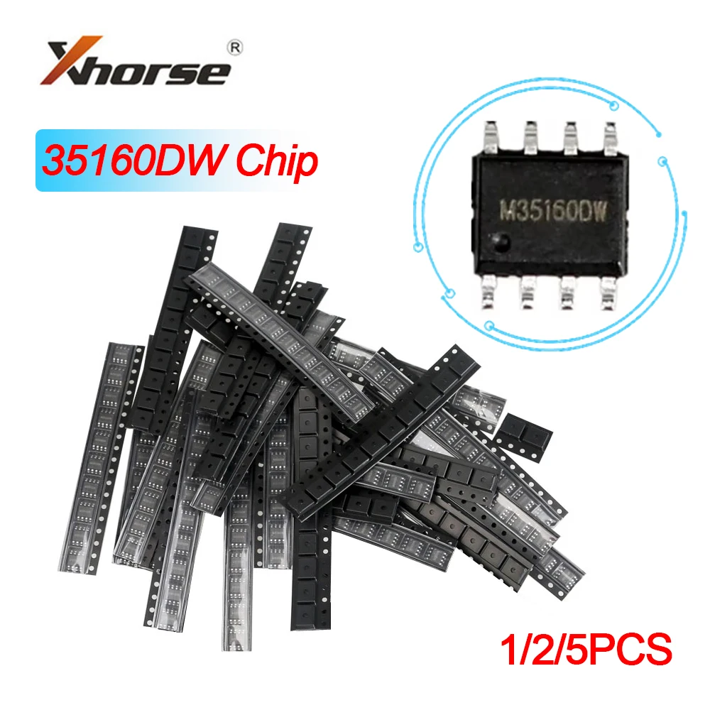 

Чип Xhorse 35160DW, замена адаптера M35160WT, отклоняйте красную точку, симулятор не требуется, пайка с программатором ключей VVDI Prog, сотрудничество