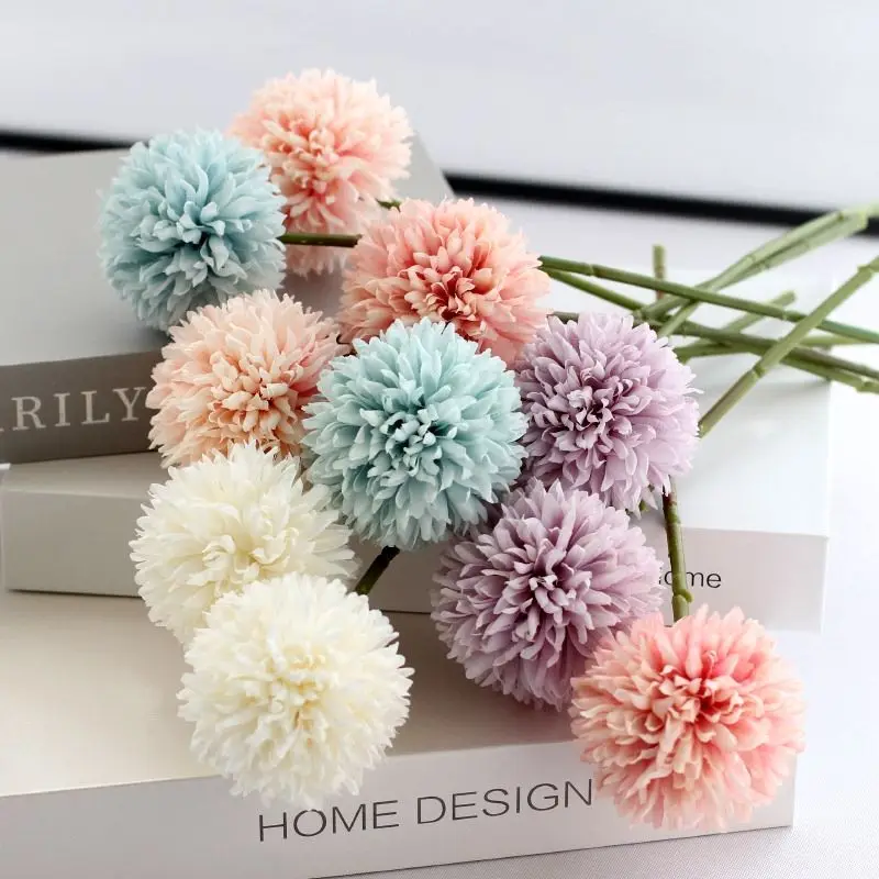 

Artificial Flower Plastic Simulation Bouquet Living Room Decoration Rose Home Decoration Hydrangea Dandelion Floral Arrangement