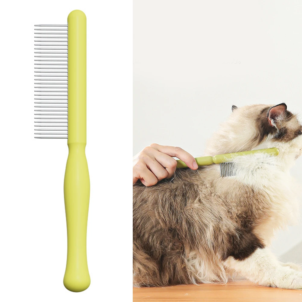 

Расческа для собак и кошек, свободная эргономичная Расческа с закругленными концами, универсальная расческа для вычесывания собак