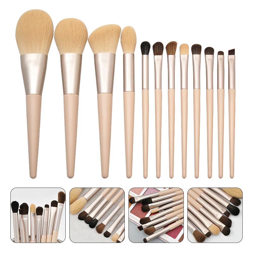

12 шт. практичная портативная долговечная кисть инструменты для макияжа Brush для макияжа глаз и лица