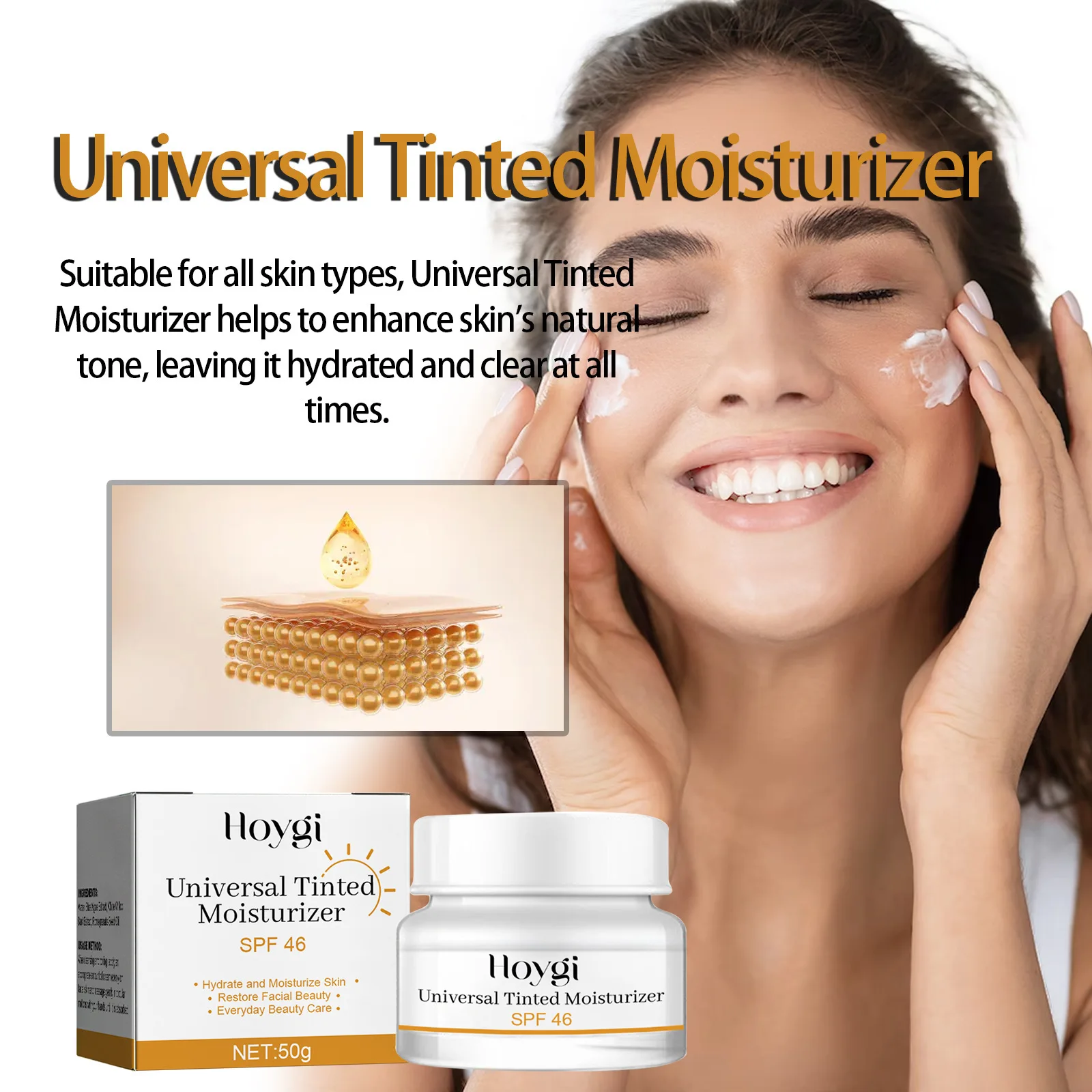 Крем для защиты лица от солнца УФ-излучения пятен следов акне блокировка