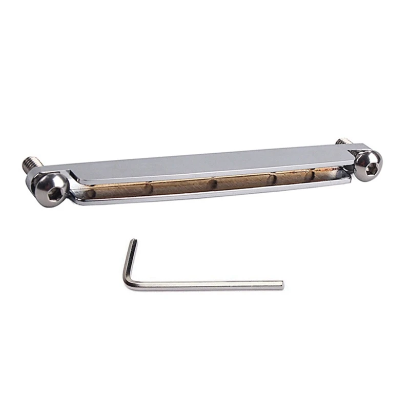 

2 PCS Bridge Adjustment Musical Instrument Pads Heightening Tools Tuner Metal Tools