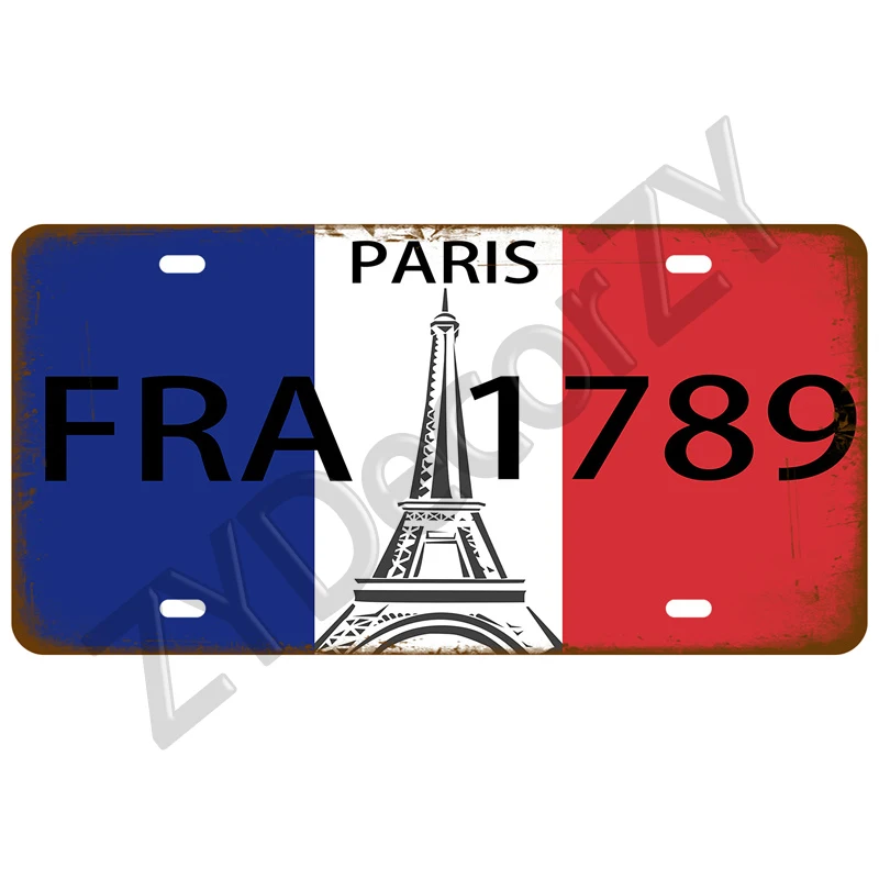 

Металлическая винтажная вывеска