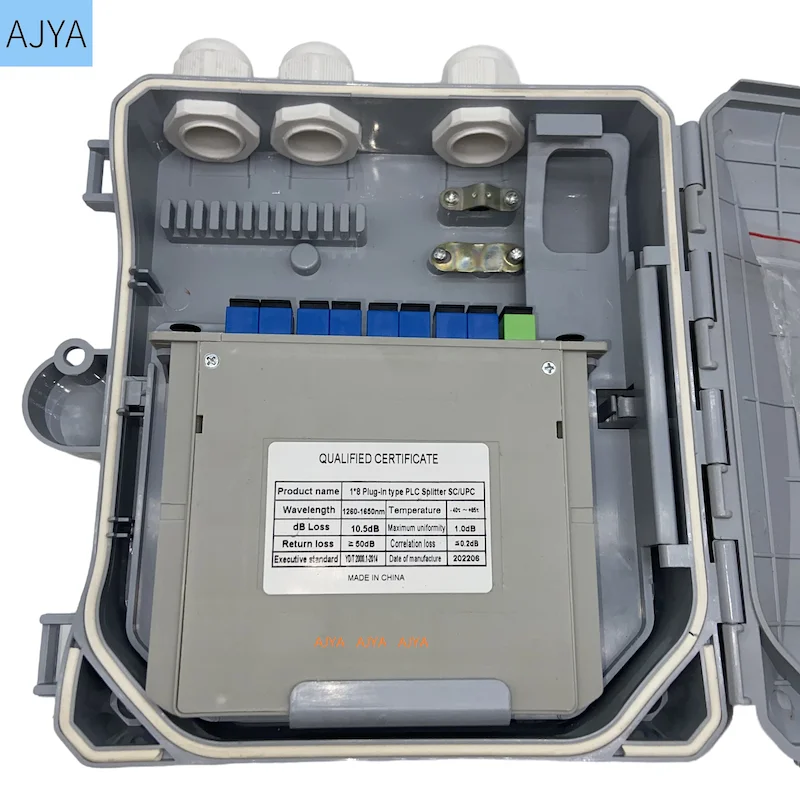 Оптическая распределительная точка 1:8 заводская цена Клеммная коробка