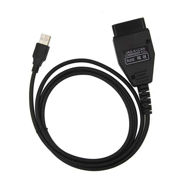 Диагностический кабель OBD2 с чипом VAG K + CAN Commander 1 4 и FTDI FT232RL PIC18F258 для VW / AUDI SKODA SEAT |