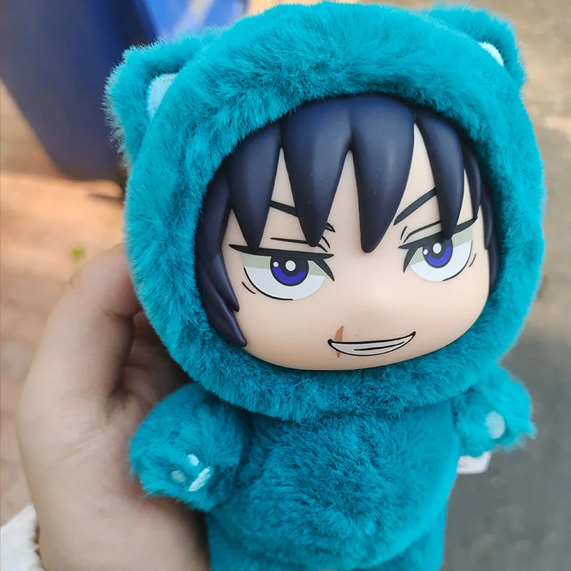 Фото Новый подлинный Eaki Jujutsu Kaisen Season 2, Cat Park Party Gojo Satoru, слепая коробка, плюшевая кукла, сумка, подвеска, модель, коллекция №3