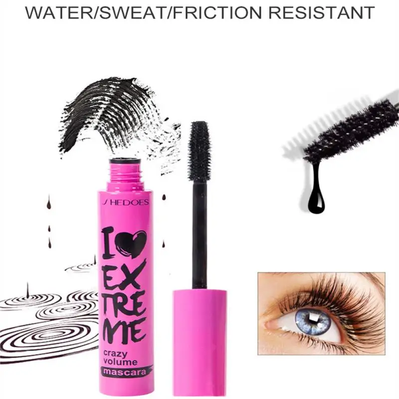

1PCS Waterproof Thick Makeup Tool Lengthening Eyelash Long-lasting Natural Curling Eyelashes Mascara Cosmetic Tools