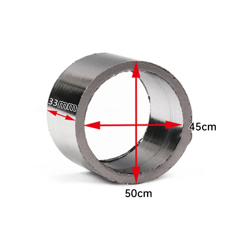

1 шт. Motoforti 16 размеров мотоциклетный глушитель, прокладка для трубы, уплотнительное кольцо, разъем для мотокросса, 42 мм, внутренний диаметр 48 мм