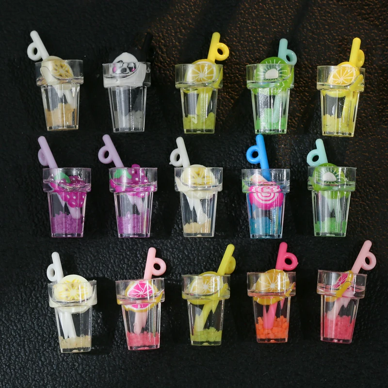 

10 шт./Лот, подвеска в виде фруктов, лимона