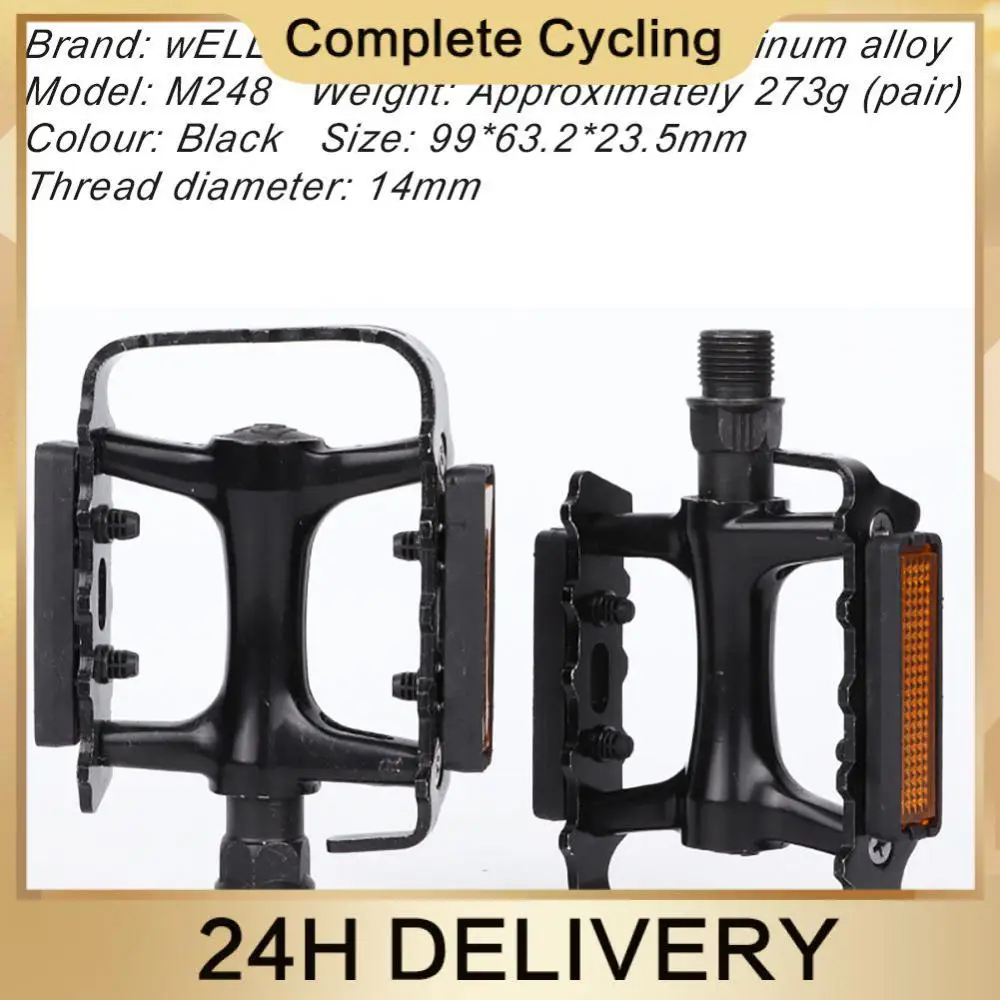 

Road Bike Bearing Wear-resistant Aluminum Alloy Riding Equipment Platform Pedals Corrosion-resistant Bicycle Pedals 2du Bearing