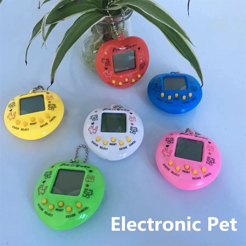 English Version Hot Sell Kids Electronic Pet Machine E-pet Toys Cultivate Game Machine For Children Boy Girls 1Pcs Random Color