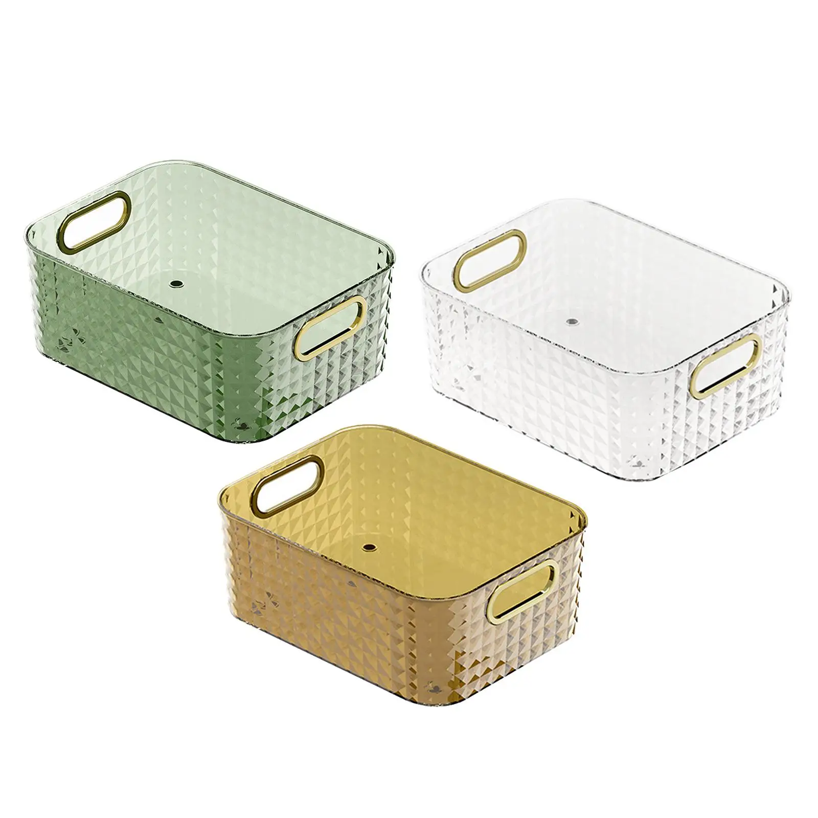 

Portable Desk Makeup Holder Caddy Skincare Holder Storage Box for Skincare Palettes Powders Womens Ladies Girls Bathroom Counter