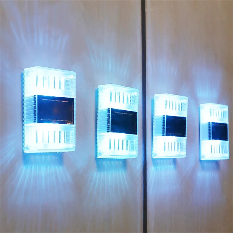 Уличные Настенные светильники на солнечной батарее водонепроницаемые уличные