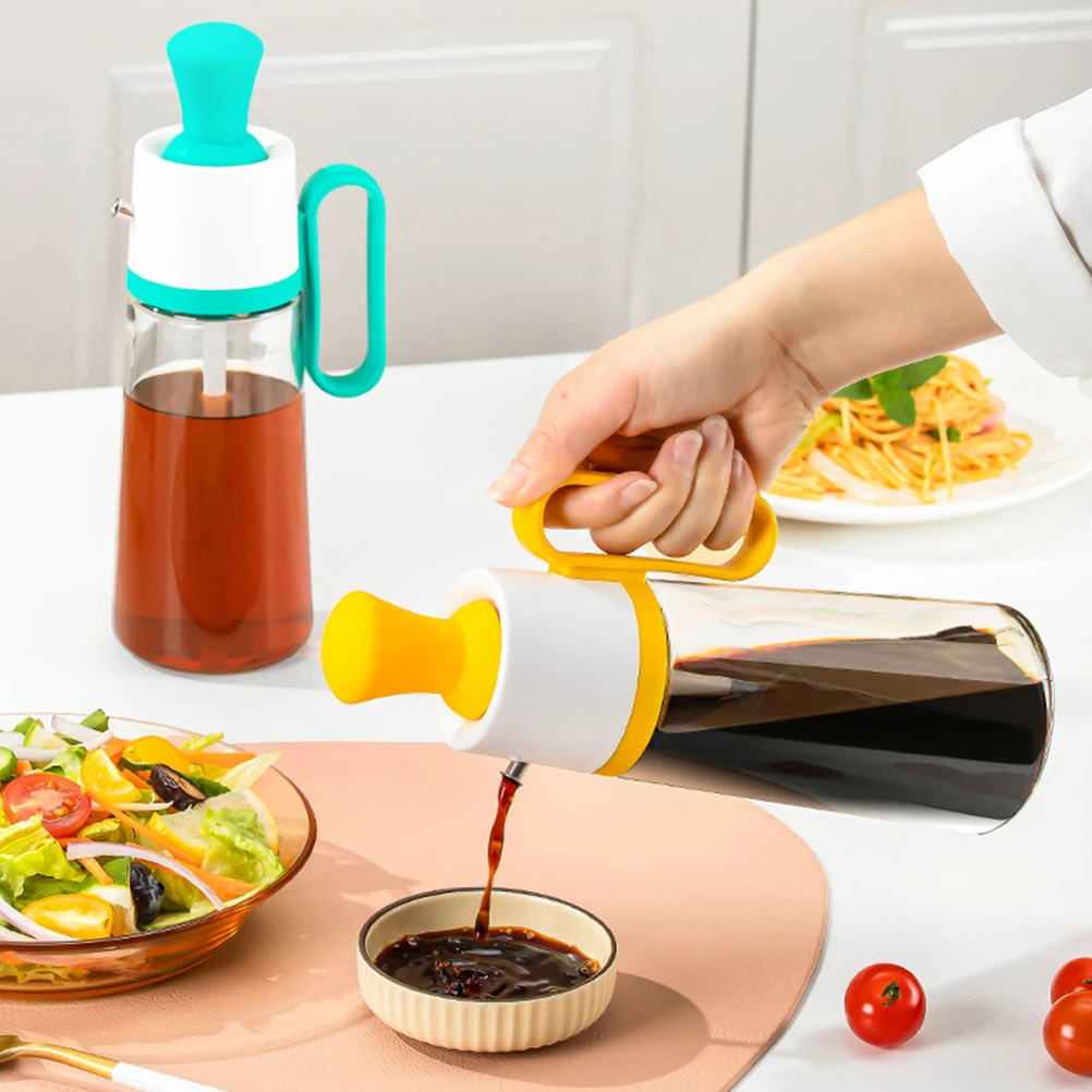 

2 в 1 новый горшок для масла для гороха, бытовая стеклянная щетка для масла, силиконовая щетка для масла, Кухонный Контейнер из нержавеющей ст...