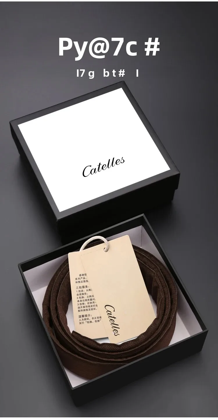 Фото Ремень Catelles из натуральной кожи с автоматической пряжкой, ширина 3,8 см, спортивный ремень из премиальной кожи для активного образа жизни и фитнеса №4