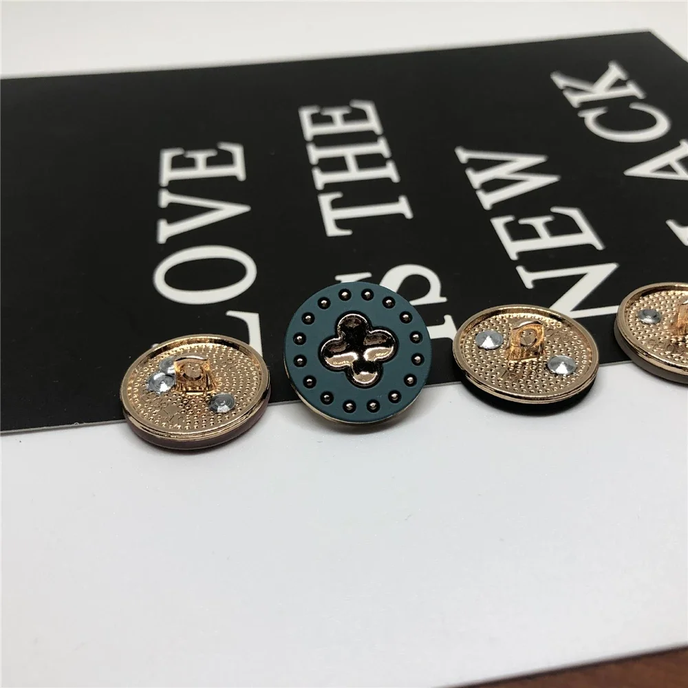 Металлические пуговицы для одежды Швейные аксессуары своими руками Пуговицы