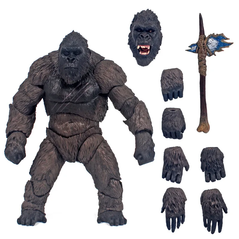 Экшн-фигурка Godzilla King Kong модель из фильма 16 см кукла-Динозавр ПВХ SHM Монстр ядерный