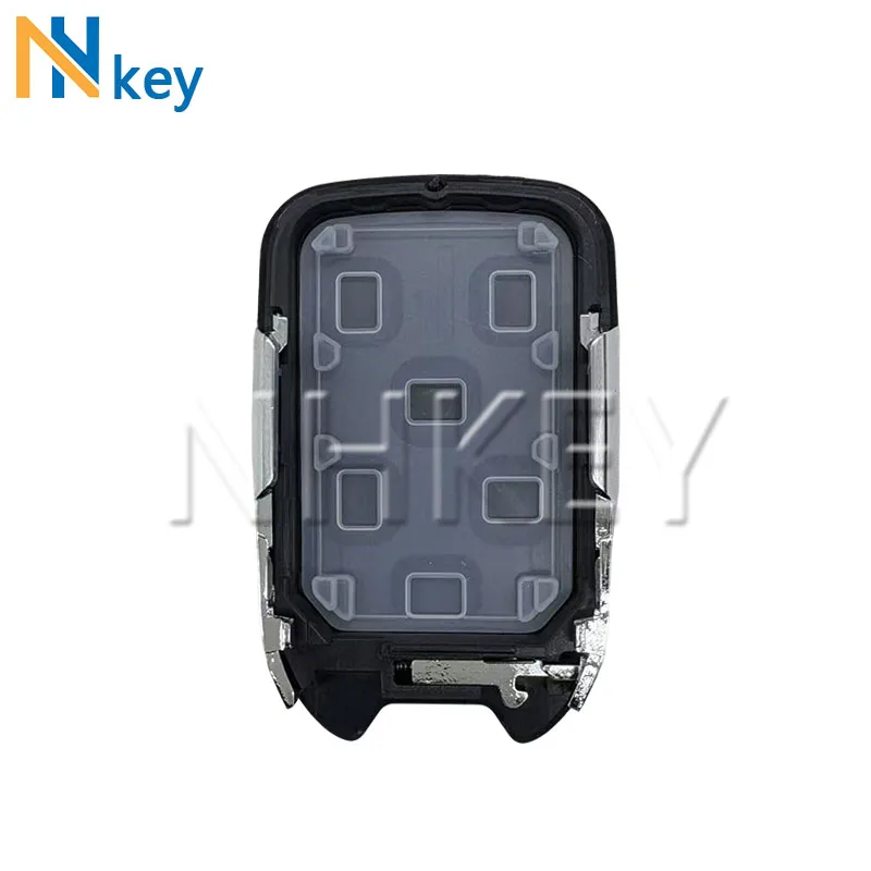Фото Корпус ключа-брелока NH KEY для Chevrolet Tahoe, Silverado, Suburban, GMC Terrain, Acadia, Yukon, Sierra с 3/4/5/6 кнопками №4