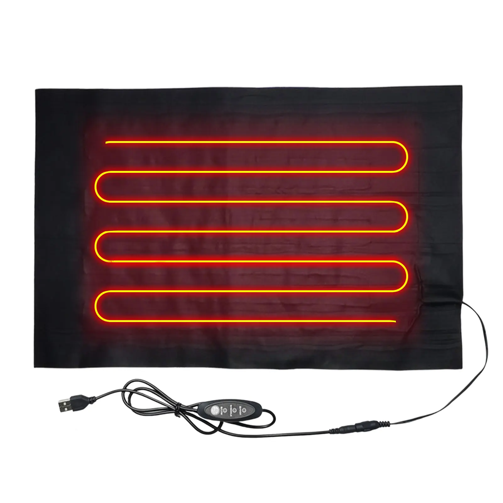 

Pet Heating Pad USB Three-speed Adjustable Thermostat Pet Reptile Electric Blanket Controller Incubator Mat Tools Heating Sheet