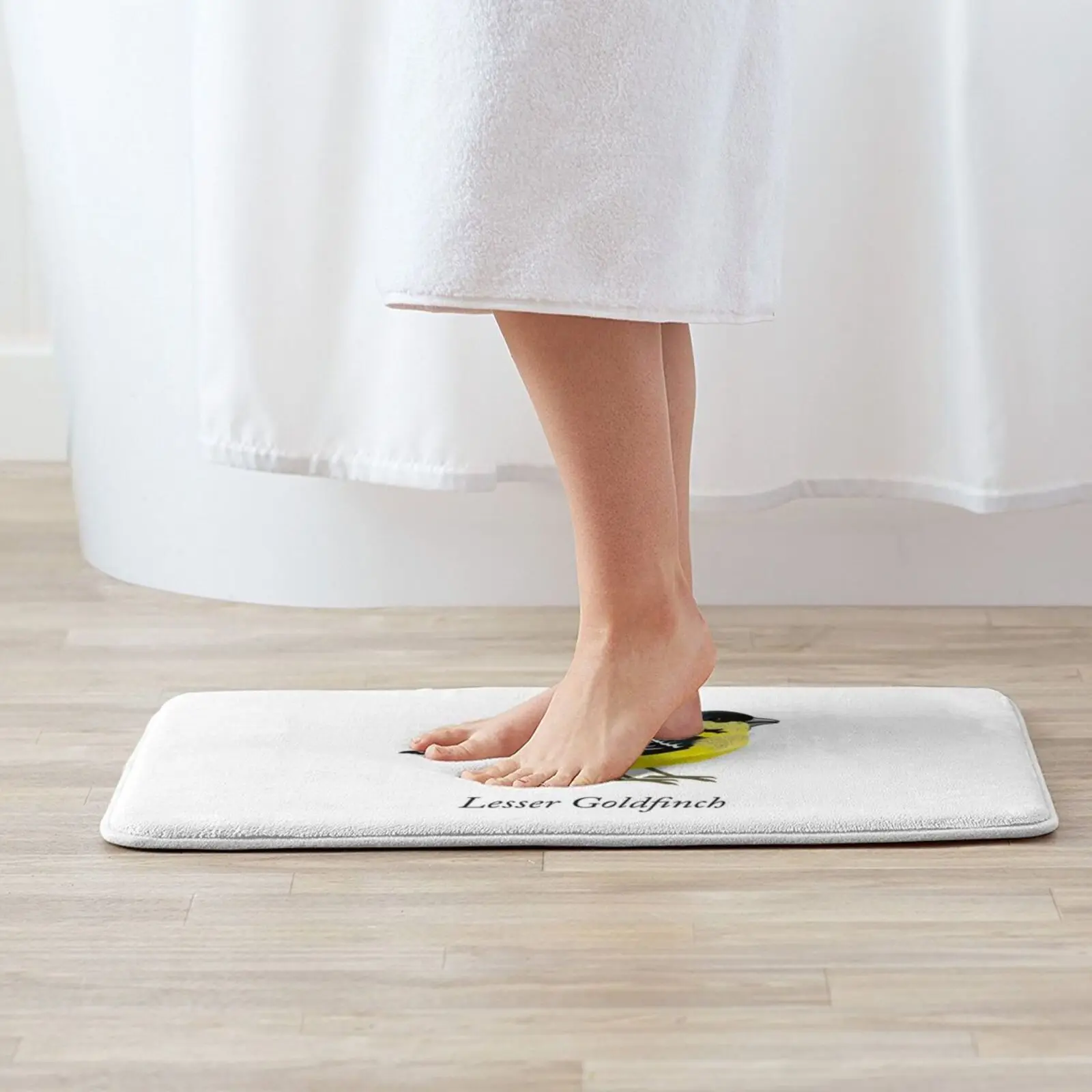 Малый Золотой коврик нескользящий для впитывания воды золотой тонкий черный и