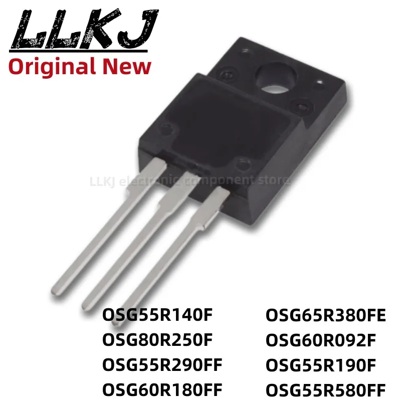 

1pcs OSG55R140F OSG80R250F OSG55R290FF OSG60R180FF OSG65R380FE OSG60R092F OSG55R190F OSG55R580FF TO-220F MOS FET