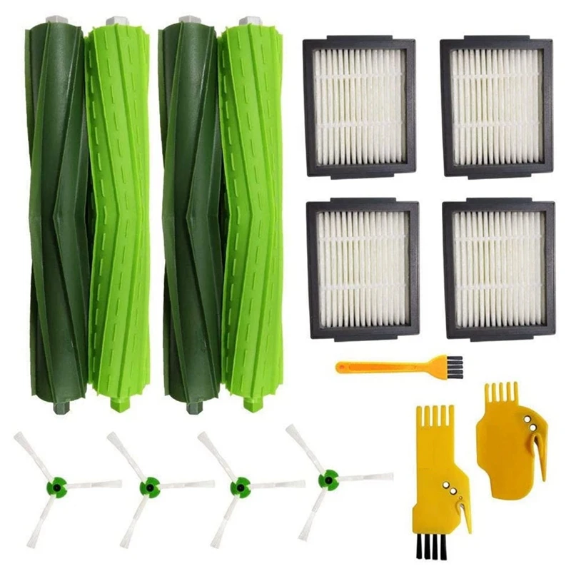 

Replacement Parts Main Brush Side Brushes HEPA Filter Compatible For Irobot Roomba I7 E5 E6 Vacuum Cleaner Accessories