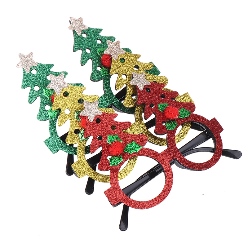 

Рождественские очки, Рождественская елка, олень, Бумажные очки, фотореквизит, Рождественское украшение, новогодний подарок для детей, товар...