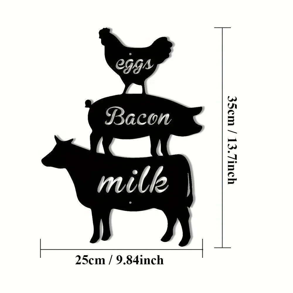 Декор Фермерского Дома Металлическая Вывеска Красивые Настенные Украшения Для
