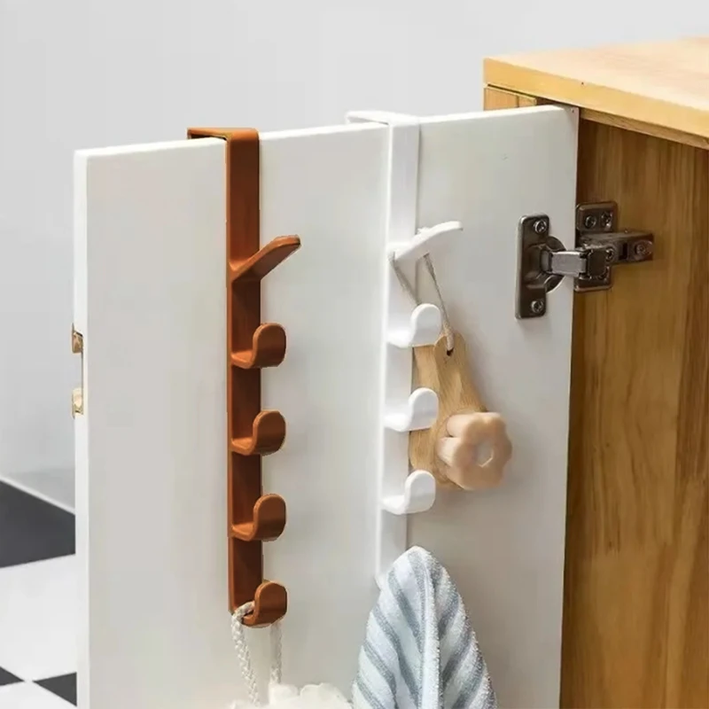 Портативная дверная вешалка многофункциональный пятисекционный крючок бытовой