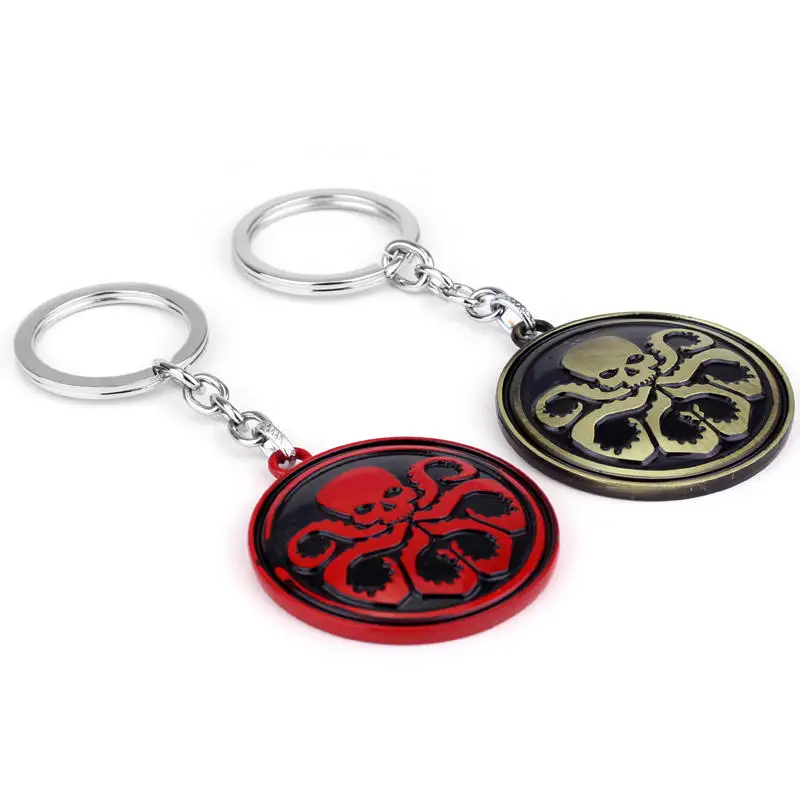 Disney Marvel Мстители S.H.I.E.L.D. Ожерелье с логотипом агента Hydra модные драгоценности