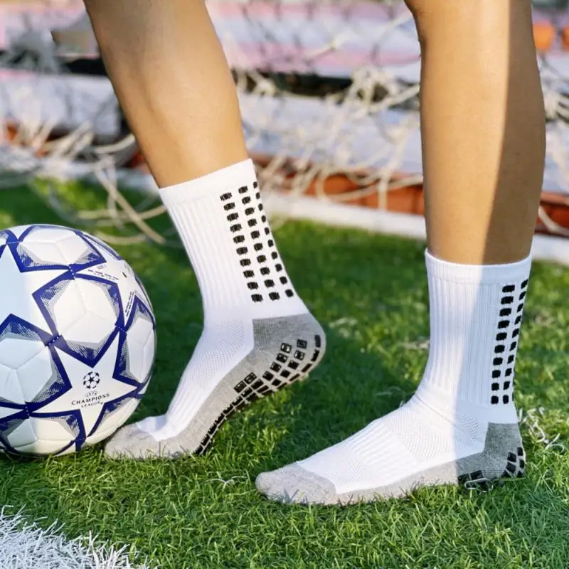 

Anti Slip Soccer Socks Football Men Grip Socks Thickened Sweat-absorbent Training Socks Calcetas Antideslizantes De Futbol