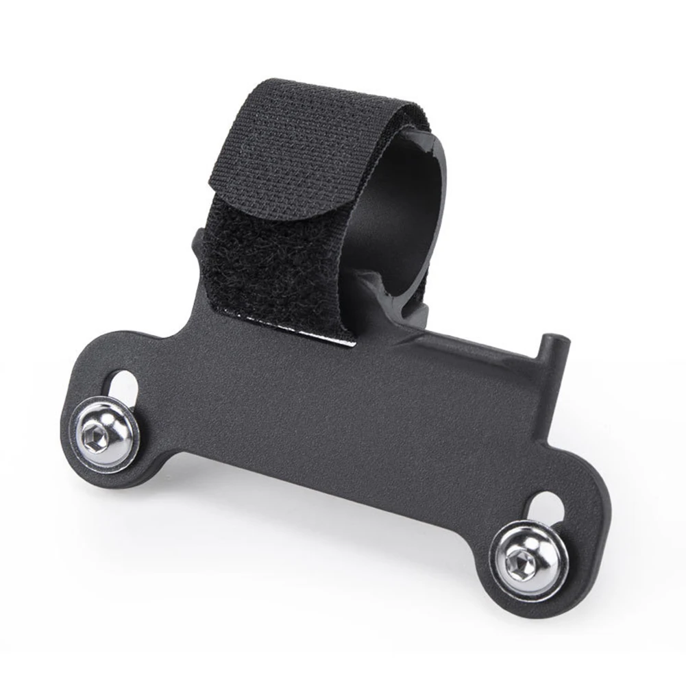 

For Pump Diameter Of About 2cm Stand Rack Bicycle Pump Bracket With Strap Bike Inflator Black Fixing Clip Brand New