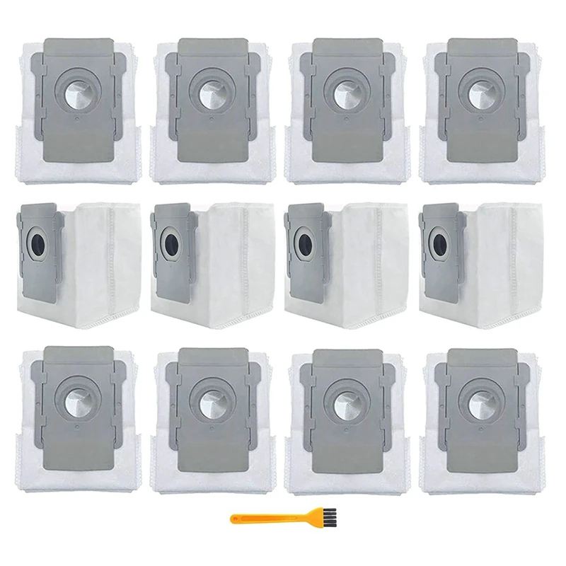 

Вакуумные мешки для IRobot Roomba I7 I8 I3 I4 I6 I7 + Plus I и S, пакеты для автоматического удаления грязи, 12 упаковок