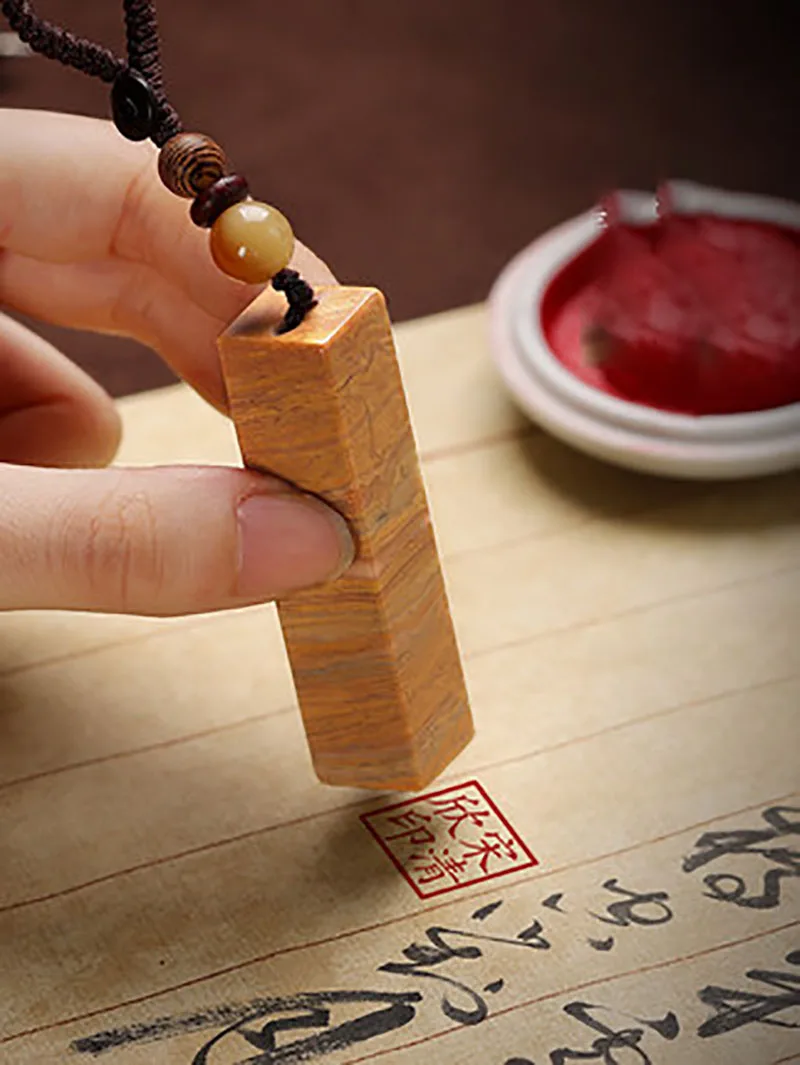 

Portable Calligraphy and Painting Personal Stamp, Seal Engraving, Chinese Stone Chapter, Custom Carved with Your Name