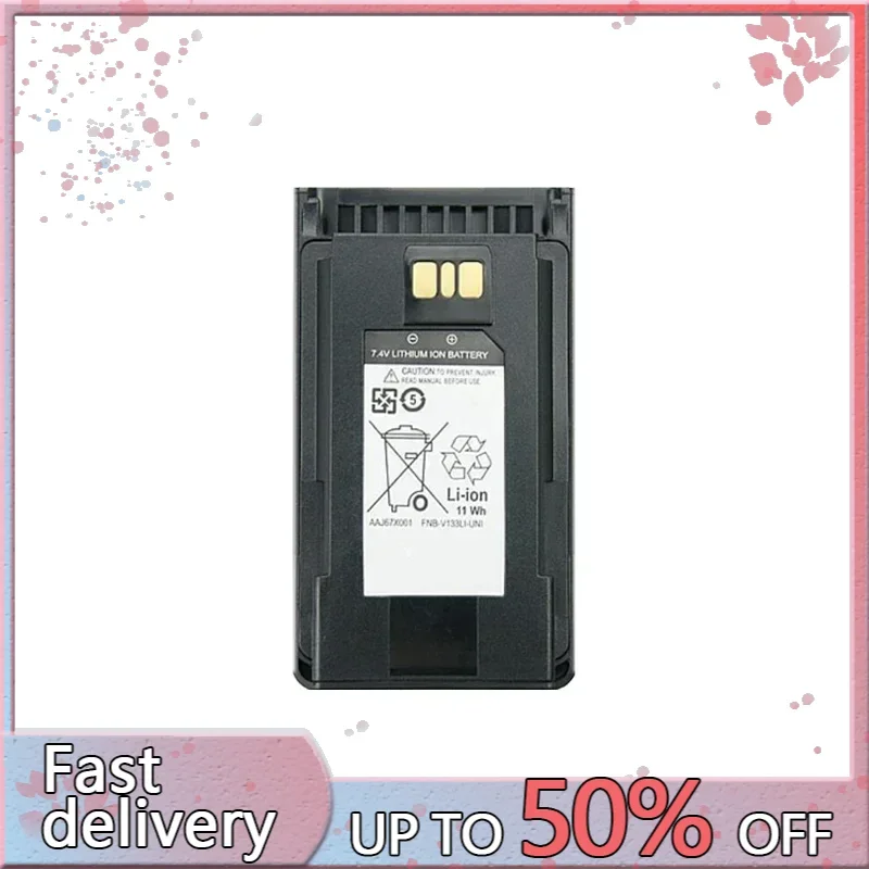 Аккумулятор FNB-V134Li V133Li 2600 мАч для Vertex YAESU EVX-231 EVX-261 EVX-530 двусторонней радиосвязи