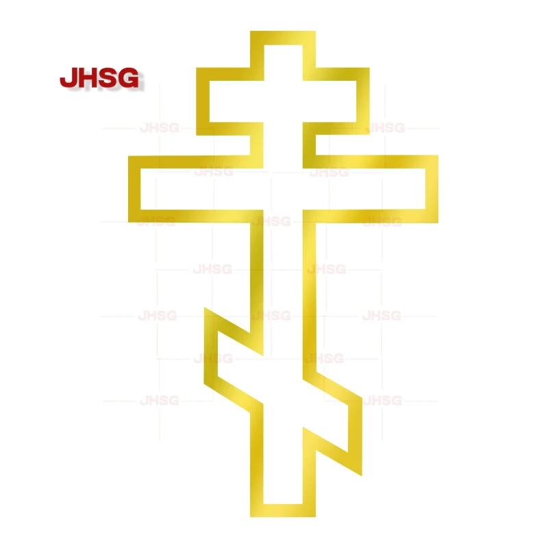 

Русский православный крест виниловая наклейка наклейка автомобиля наклейка мотоцикл окно автомобиля бампер украшение