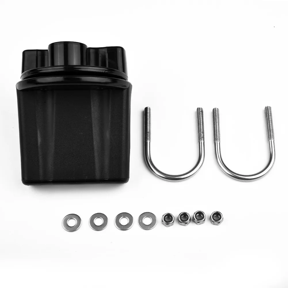 

1pc Motorcycle Fuel Tank Fixed Bracket Holder Tool High Quality Black For ATV Mount 3L 5L Fuel Tank Bracket Accessories