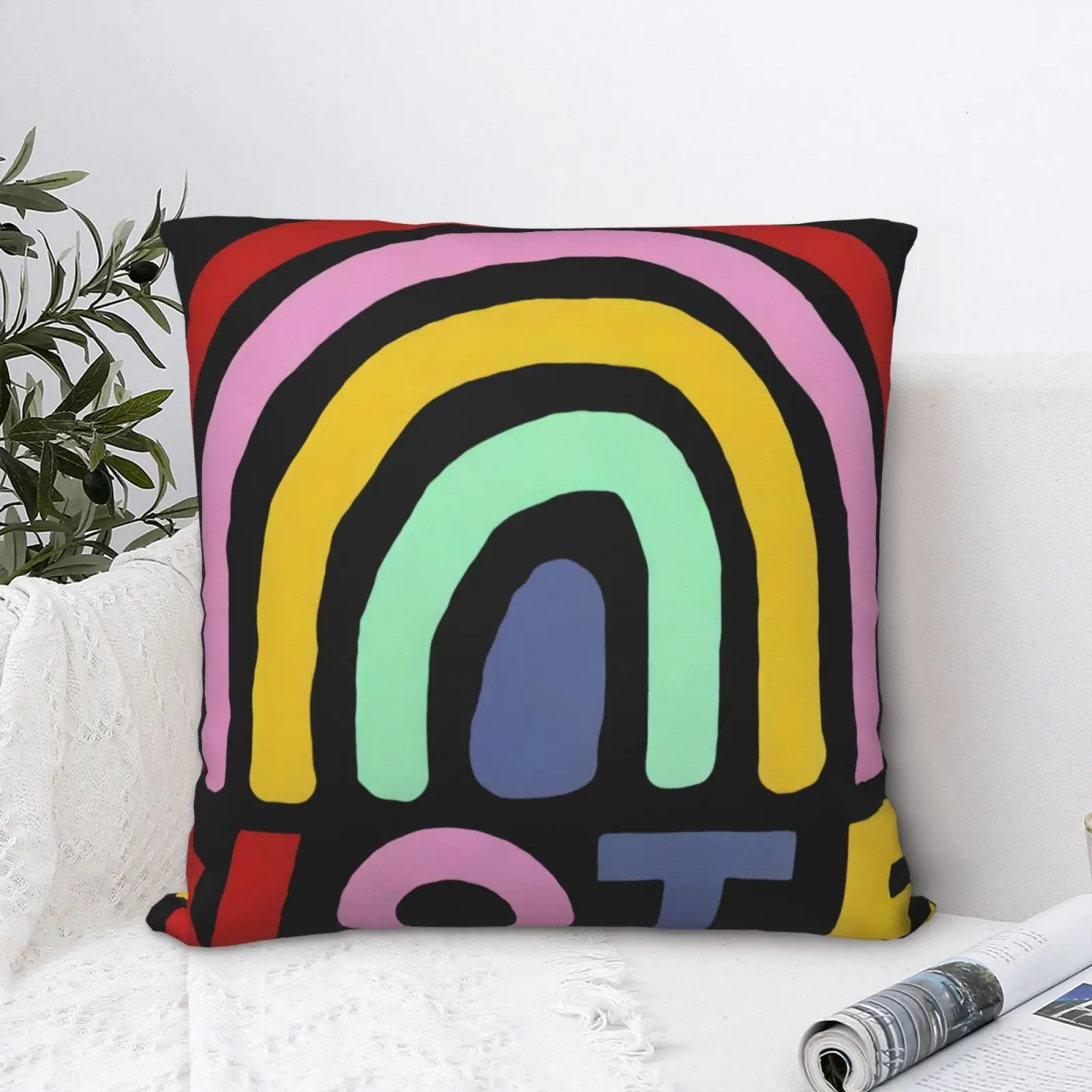 

Rainbow Vote отличная наклейка на подушку чехол для подушки большая гостиная подушки Декор для дома декоративные подушки для кровати наволочка д...