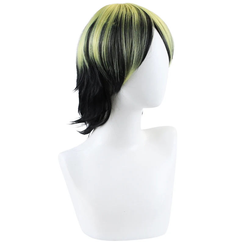 Парик для косплея ханемия казутора из аниме Токио короткие волосы мужчин и