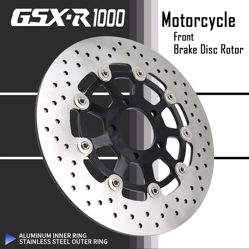 

Front Floating Type Brake Disc Rotor FOR SUZUKI GSX-R 1000 GSXR1000 2000 2001 2002 2003 GSXR1300 HAYABUSA1300 1999-2007