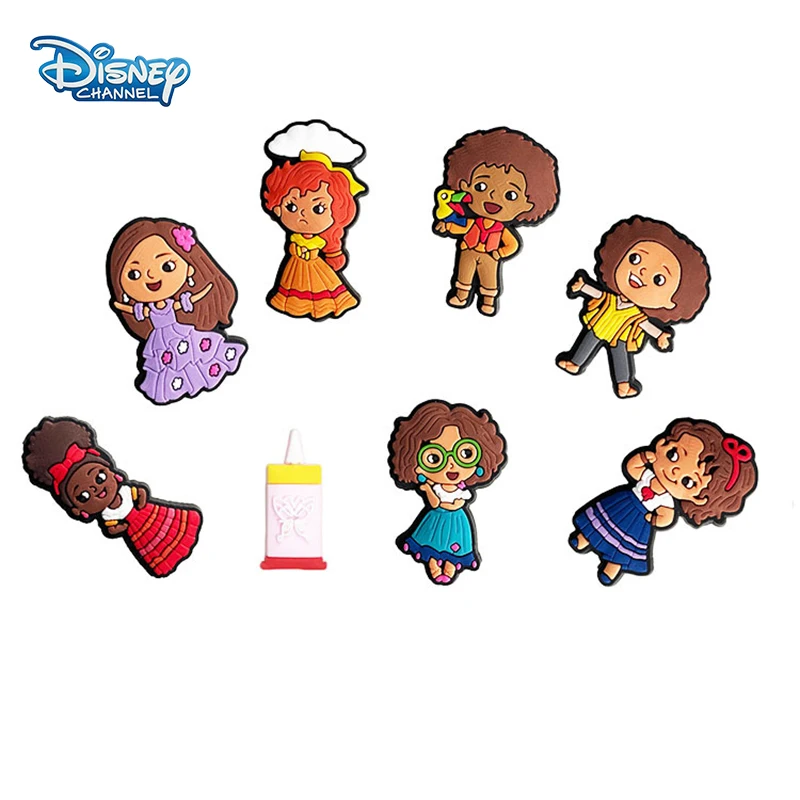 Новые туфли Disney с дырками летние декоративная пряжка волшебный полный дом ПВХ