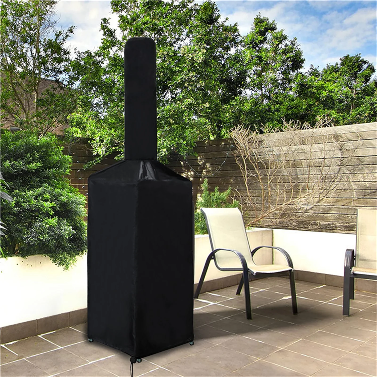 

Pizza Oven Cover Waterproof Dustproof Pizza Oven Protection Black Weather Resistant Dustproof Pizza Oven BBQ Rain Cover