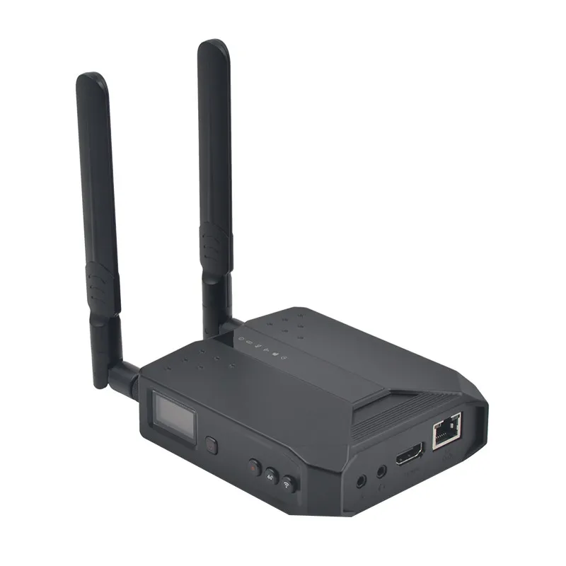 

Wireless 4G/WiFi Video Encoder for stable live video Steaming on Youtube, Facebook, Twitter