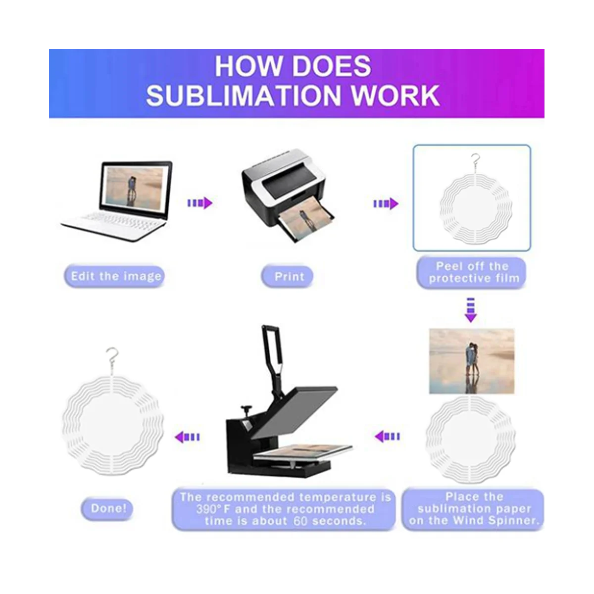 Рождественская серия ветроэнергетика белая фотография двухсторонняя печать