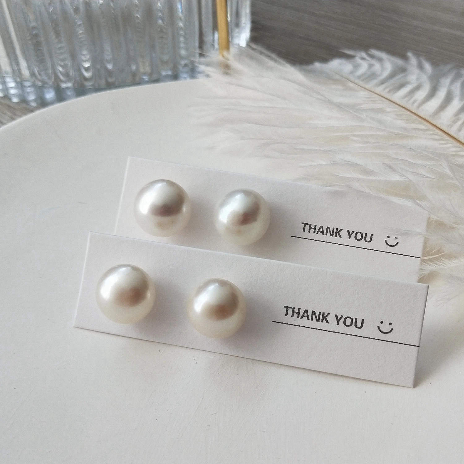

Lii Ji Large Pearl Earrings Real Freshwater Pearl 925 Sterling Silver Stud Earrings For Wedding Party