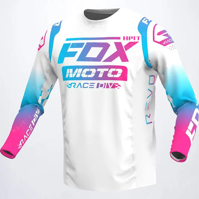 Hpit Fox Jersey Motocross MTB DH Mexico Mountain Bike Ciclismo Jerseys Mens Cycling Jersey Sports Team Germany Jersey